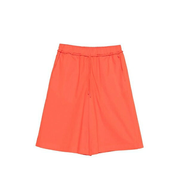 ピンコ レディース 心地好いズボン下 ボトムス Drawstring-fastening shorts Orange