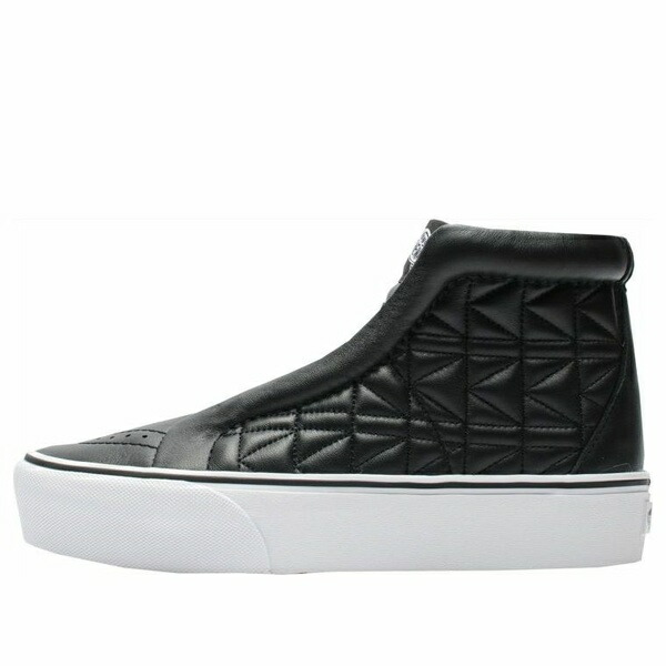 Vans バンズ メンズ スニーカー 【Vans SK8-Hi Laceless Platform Karl Lagerfeld Quilt \u0027Black White\u0027 VA3DQ7OEL】  大きさ US_6(24.0糎)