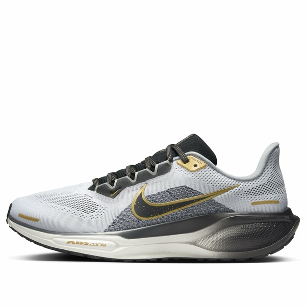 Nike ナイキ メンズ スニーカー 【Nike Air Zoom Pegasus 41 PRM \u0027White Black Gold\u0027 HQ2938-100】  大いさ US_7(25.0糎) 靴-スニーカー-メンズ靴