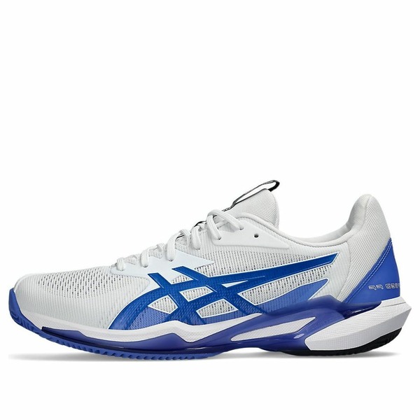 ASICS アシックス メンズ スニーカー 【ASICS Solution Speed FF 3 Clay \u0027White Tuna Blue\u0027 1041A437-100】  大きさ US_10(28.0糎)