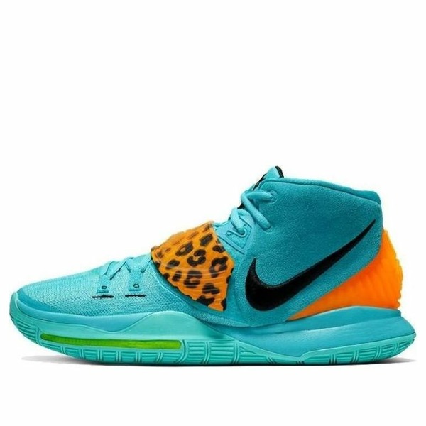 Nike ナイキ メンズ スニーカー 【Nike Kyrie 6 EP \u0027Animal Print - Oracle Aqua\u0027 BQ4631-300】  大きさ US_6(24.0糎)