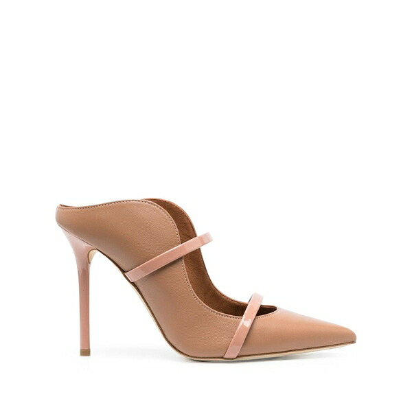 マローンスリアーズ レディース サンダル シューズ Maureen pointed-toe mules Neutrals
