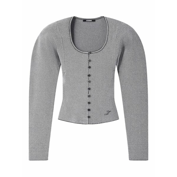 ジャクエムス レディース ジレー アウター Sera cardigan Grey
