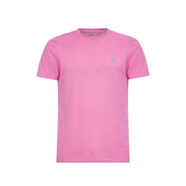 ラルフローレン メンズ ティーシャツ トップス Embroidered-logo pocket t-shirt Pink