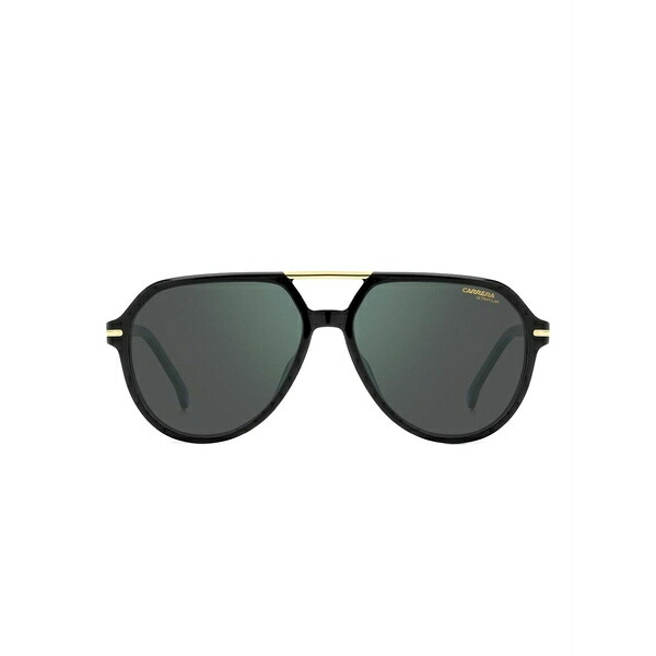 カレーナ メンズ サングラス・アイウェア 付属物 Pilot-frame sunglasses Black