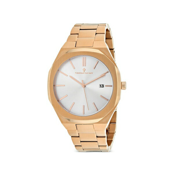 クリスチャンバンサント メンズ ウオッチ 付属品 Octavius 42粍 watch Silver