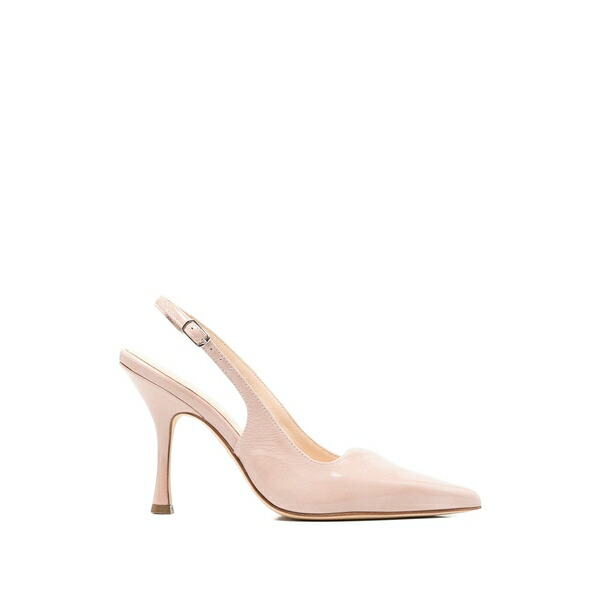 アンナ・エフ レディース パンプス シューズ Pointed-toe slingback pumps Pink