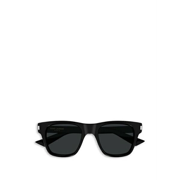 サンローラン アイウェア メンズ サングラス・アイウェア 付属物 Corner square-frame sunglasses Black