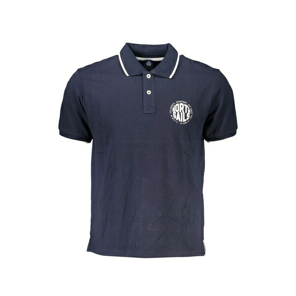 北の方大売り出し メンズ スポーツシャツ トップス Logo-print polo shirt Blue