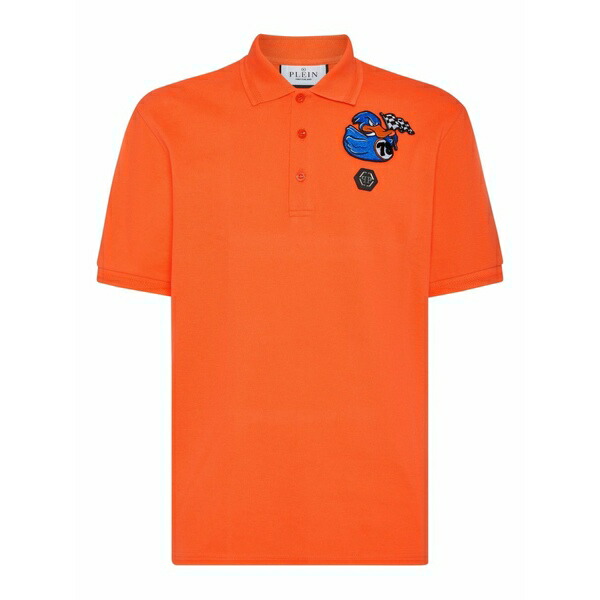 フィリップ飾り気のない メンズ スポーツシャツ トップス Duck polo shirt Orange