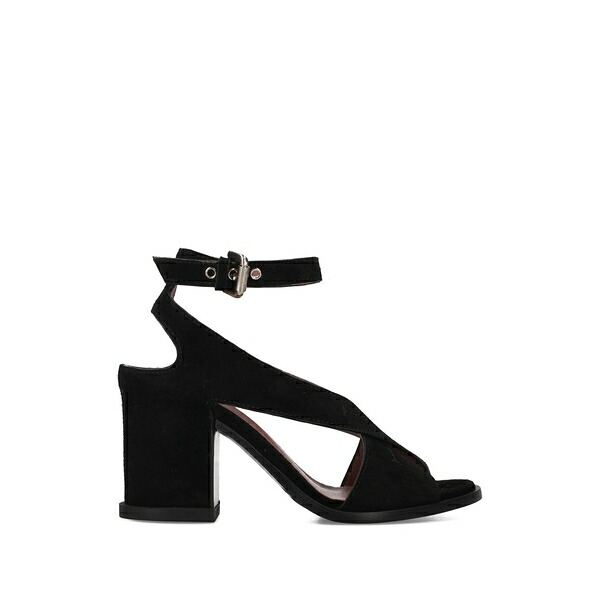 プレミアータ レディース サンダル シューズ Crossover ankle strap sandals Black