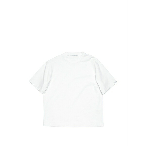 アクネ ストゥディオズ メンズ ティーシャツ トップス Short-sleeved t-shirt White
