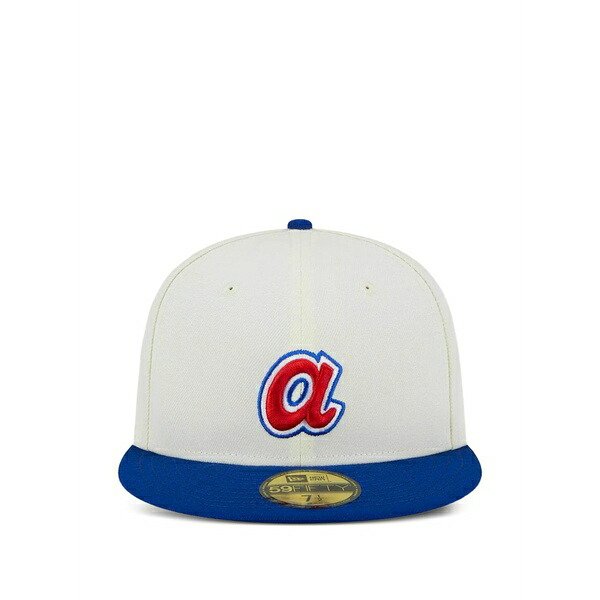 ニュー内鰓 メンズ 鳥打ち帽 付属物 59fifty atlanta braves cap Neutrals