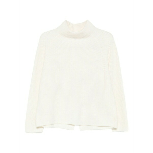 ブルーノマネッティ レディース 編み物\u0026スウェーター アウター High-neck sweater White