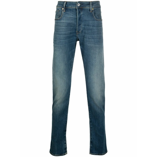 ジースター メンズ ジーンズズボン下 ボトムス 3301 slim fit jeans Blue