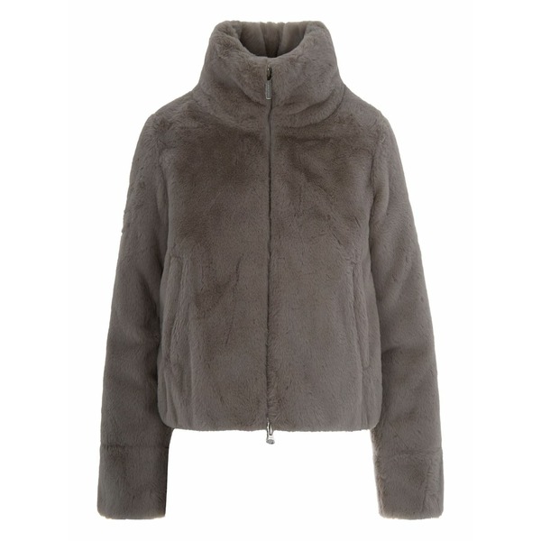 コルマール レディース 上衣＆上衣 アウター High-neck lined jacket Grey