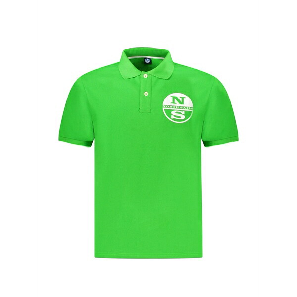 北の方大売り出し メンズ スポーツシャツ トップス Logo-print polo shirt Green