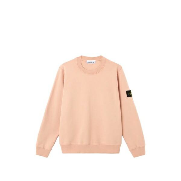 ストーンアイランド メンズ パーカー・スウェットシャツ アウター Crew-neck sweatshirt Pink