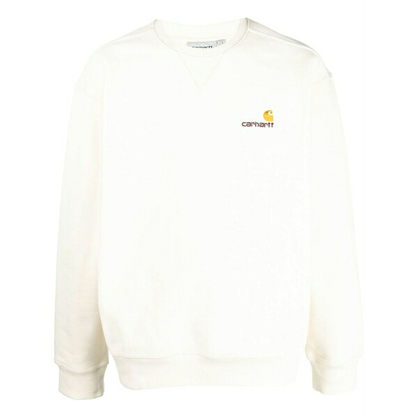 鉄道車両ハート型 メンズ パーカー・スウェットシャツ アウター Embroidered-logo cotton sweatshirt  Neutrals