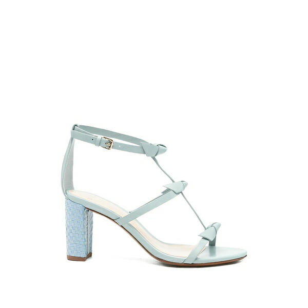 アレクサンドラ禽鳥マン レディース サンダル シューズ Lolita leather sandals Blue