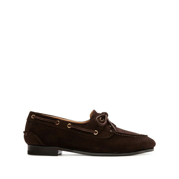 バリー レディース スリッポン・ローファー シューズ Plume leather loafers Brown