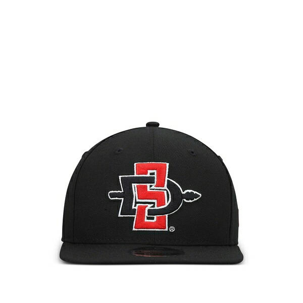 ニュー内鰓 メンズ 鳥打ち帽 付属物 9fifty san diego state aztecs snapback cap Black
