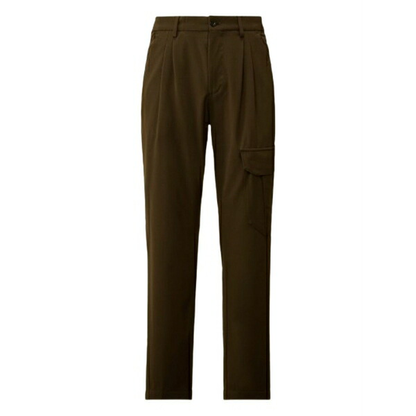 シーピーカンパニー メンズ 心地好いズボン下 ボトムス Pleated cargo trousers Green