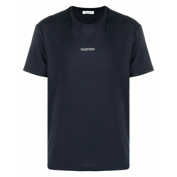 ヴァレンティノ ガラヴァーニ メンズ ティーシャツ トップス Logo-print t-shirt Blue