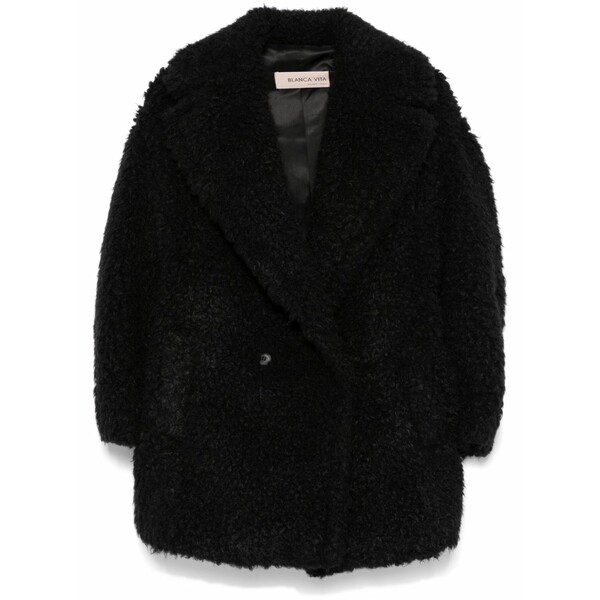 ブランカ ヴィータ レディース 厚地の外套 アウター Chary coat Black