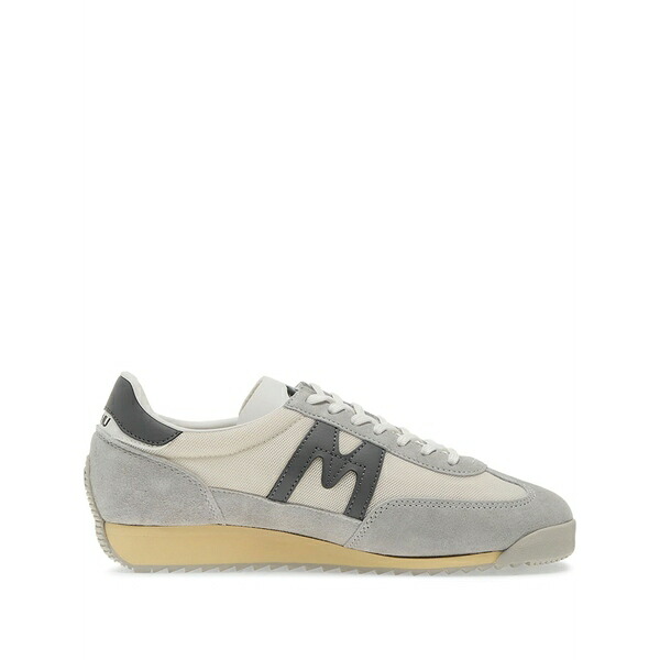 カルフ メンズ スニーカー シューズ Mestari suede sneakers  Neutrals