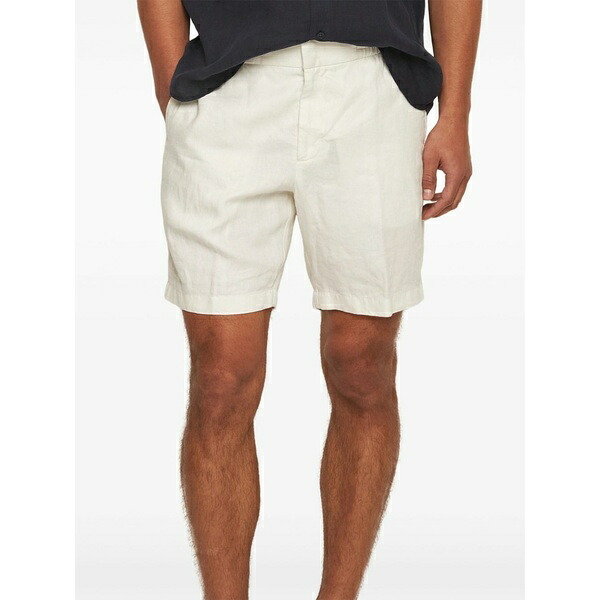 オール赤ちょうちん 赤銅色 メンズ 心地好いズボン下 ボトムス Elasticated-waist shorts Neutrals
