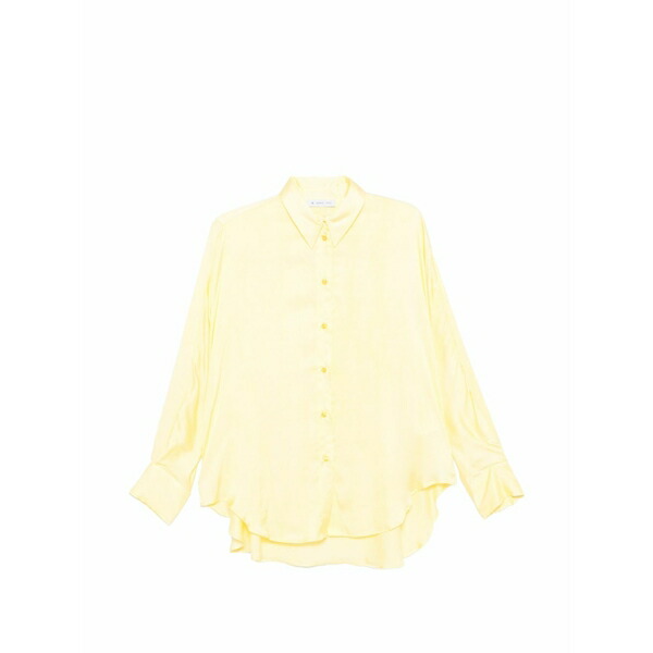 マニュエル リッツ レディース プルオーバー トップス Buttoned shirt Yellow