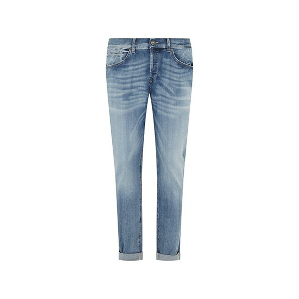 ドンダップ メンズ ジーンズズボン下 ボトムス Cropped jeans Blue