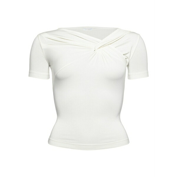 エレス レディース ティーシャツ トップス Anna short-sleeved top White