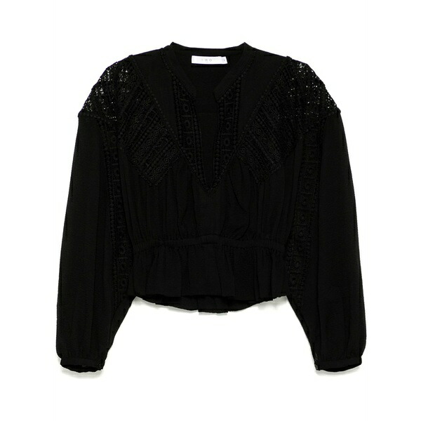 イロ レディース ティーシャツ トップス Rixi top Black