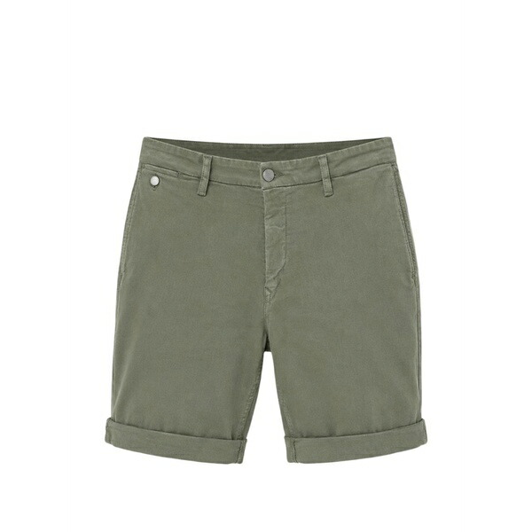 リプレー メンズ 心地好いズボン下 ボトムス Hyperflex turn-up shorts Green