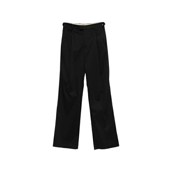 ベルウィッチ レディース 心地好いズボン下 ボトムス Simona 1p pleated trousers Black