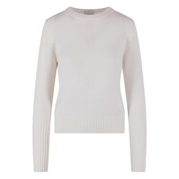 アリュード レディース 編み物\u0026スウェーター アウター Ribbed cashmere knit sweater Neutrals
