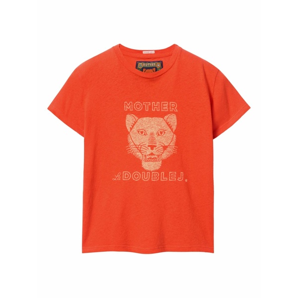 ラ・ダブル・ジェイ レディース ティーシャツ トップス X mother the sinful t-shirt Orange