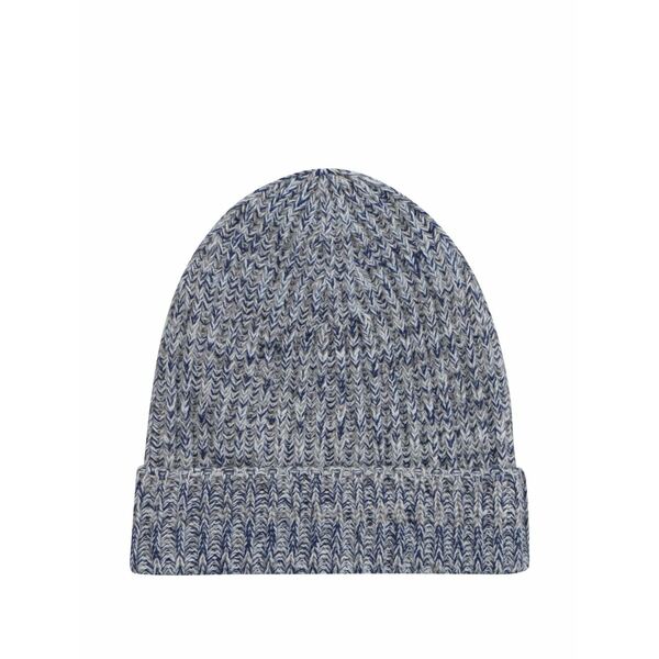マロ メンズ 鳥打ち帽 付属物 Cashmere beanie Blue