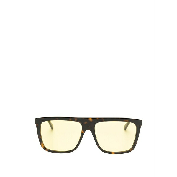 サンローラン アイウェア メンズ サングラス・アイウェア 佩び物 Tortoiseshell-effect square-frame sunglasses Brown