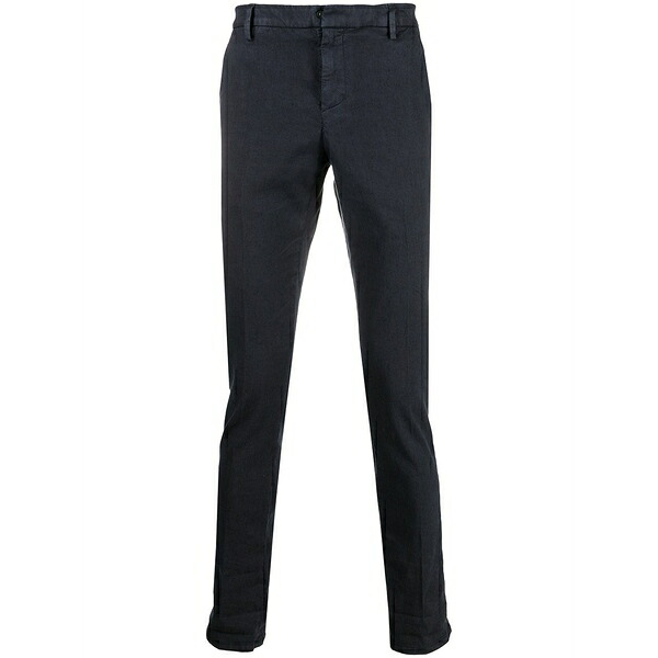 ドンダップ メンズ カジュアルパンツ ボトムス Slim-cut trousers Blue｜asty