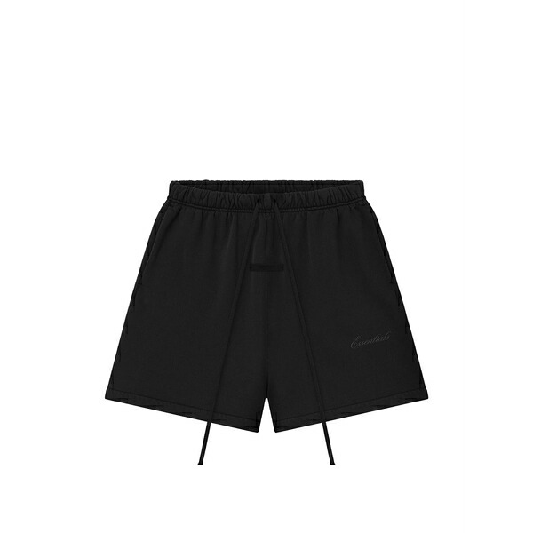エフオージーエッセンシャルズ メンズ 心地好いズボン下 ボトムス Essentials drawstring shorts Black