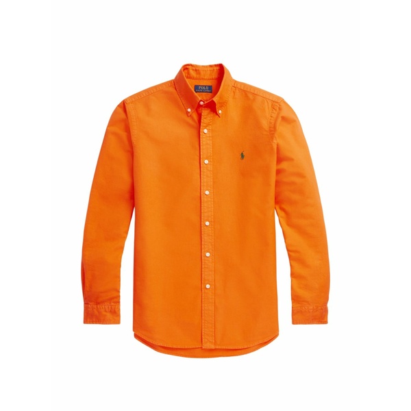 ラルフローレン メンズ プルオーバー トップス Button-down collar shirt Orange