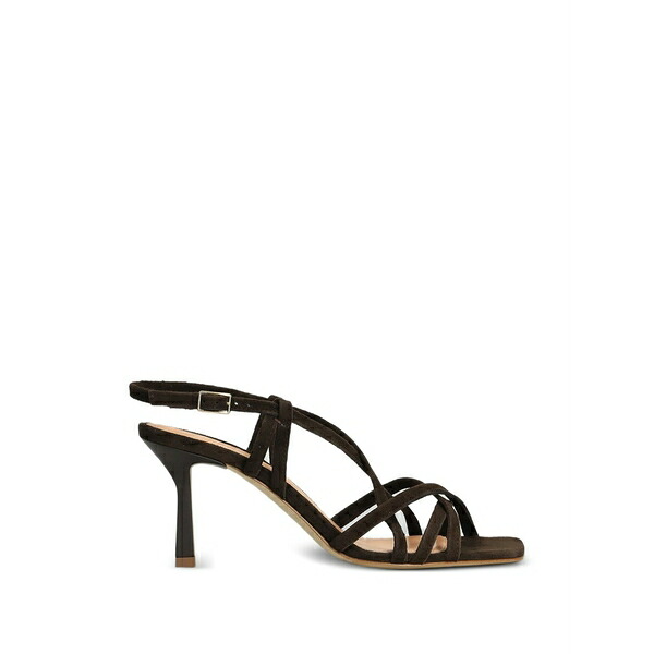 ザ・セラー レディース サンダル シューズ Strappy suede sandals Brown