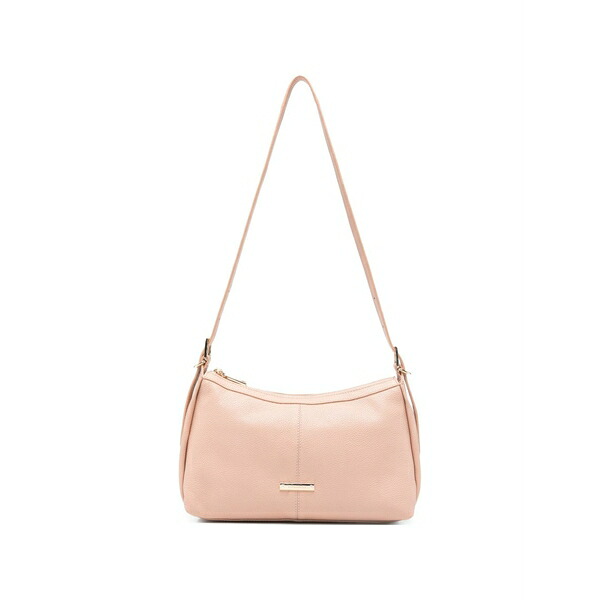 クロミア レディース ショルダーバッグ 御徒面子 Serena grained-leather shoulder bag Pink