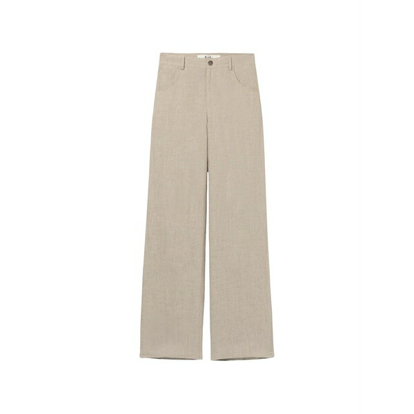 空想科学小説アール メンズ 心地好いズボン下 ボトムス Arno wide-leg trousers Neutrals