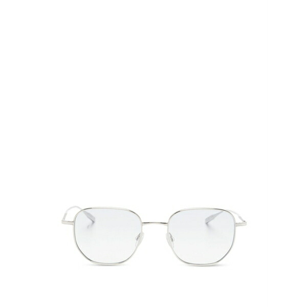 バートンペレイラ メンズ サングラス・アイウェア 付属物 Revere square-frame sunglasses Silver
