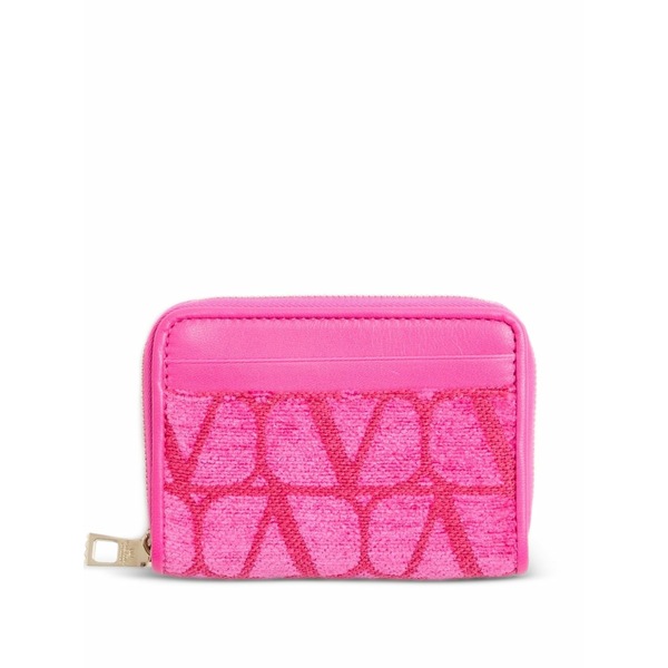 ヴァレンティノ ガラヴァーニ レディース 金入れ 付属物 Toile iconographe zipper cardholder Pink
