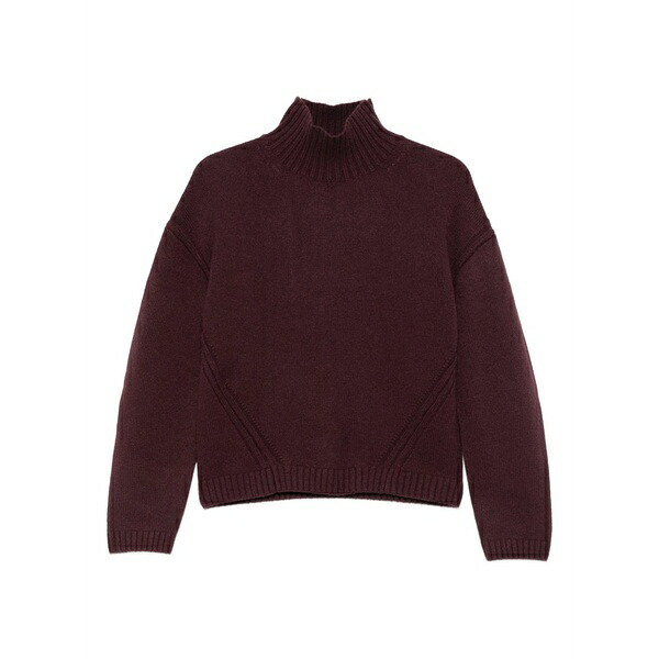 ジョセフ レディース 編み物\u0026スウェーター アウター Cashmere sweater Red